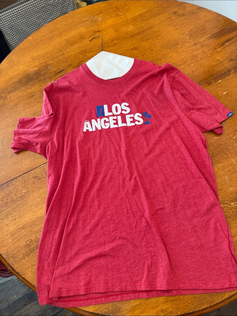 Vans Red Los Angeles Graphic Tee xxl